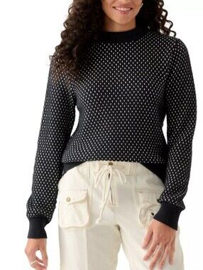 NWOT Levi's Black & White Knit Sweater